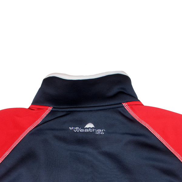 Men's Poly-flex RED, WHITE & BLUE Full Zip Jacket  DISCONTINUED STYLE / CLOSEOUT