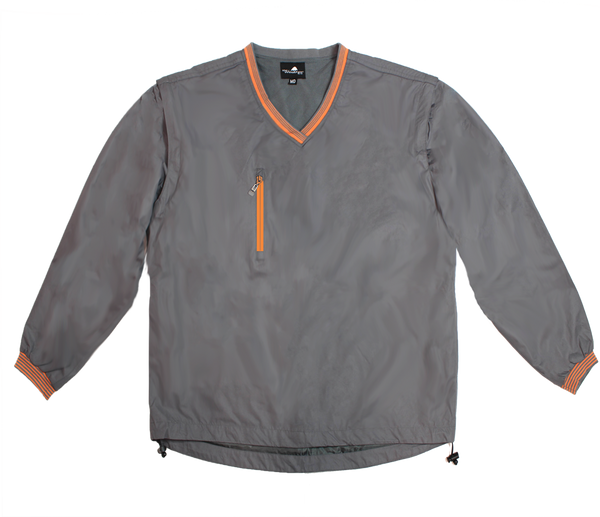TWC V-NECK PULLOVER W/ZIPPER OFF SLEEVES FOR VEST