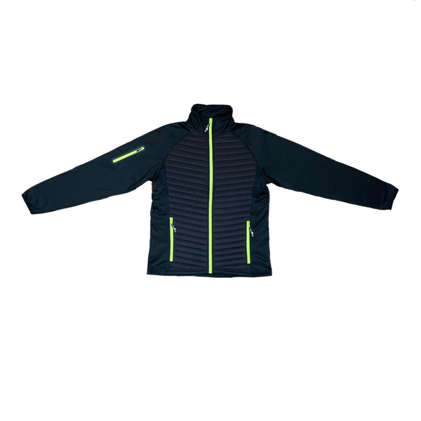 MEN'S FULL ZIP QUILTED JACKET
