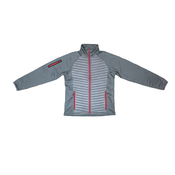 MEN'S FULL ZIP QUILTED JACKET