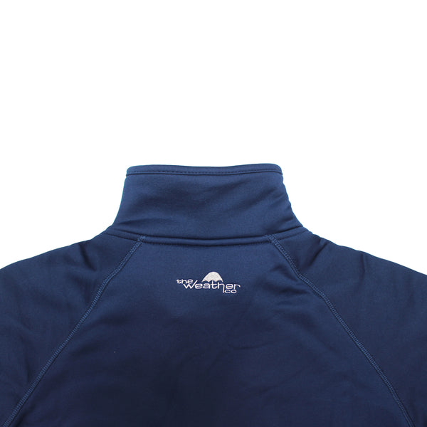 Men's Poly-Flex ¼ Zip Pullover with Heather front panel