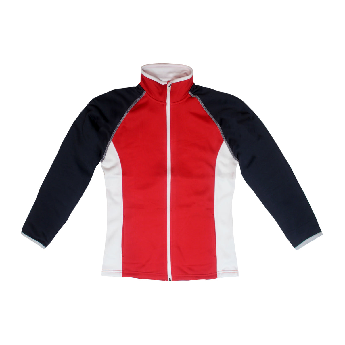 Navy red and white jacket best sale