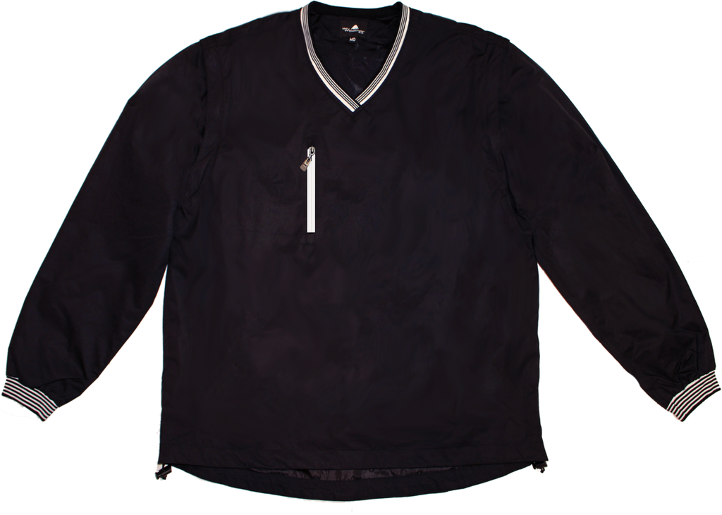 TWC V NECK PULLOVER W ZIPPER OFF SLEEVES FOR VEST The Weather Apparel Company