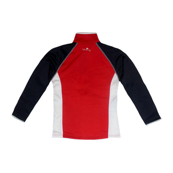 Ladies Poly-flex RED, WHITE & BLUE Full Zip Jacket